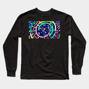 Swirls and Polkadots! Long Sleeve T-Shirt